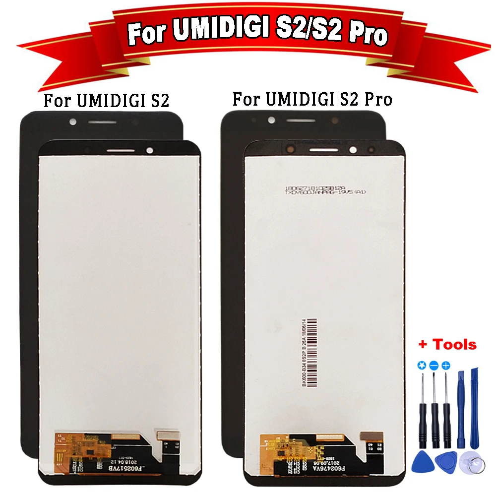 ЖК дисплей и сенсорный экран UMIDIGI S2 F602517VB 100% оригинальный протестированный