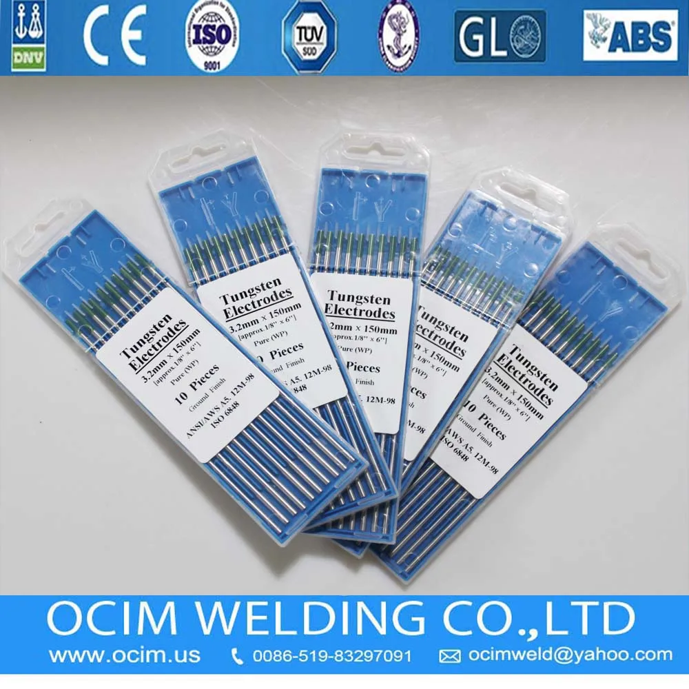 10PCS Green Colour 3.2*150mm Pure Welding Tips WP Tungsten Electrode 
10PCS Green Colour 3.2*150mm Pure Welding Tips WP Tungsten Electrode