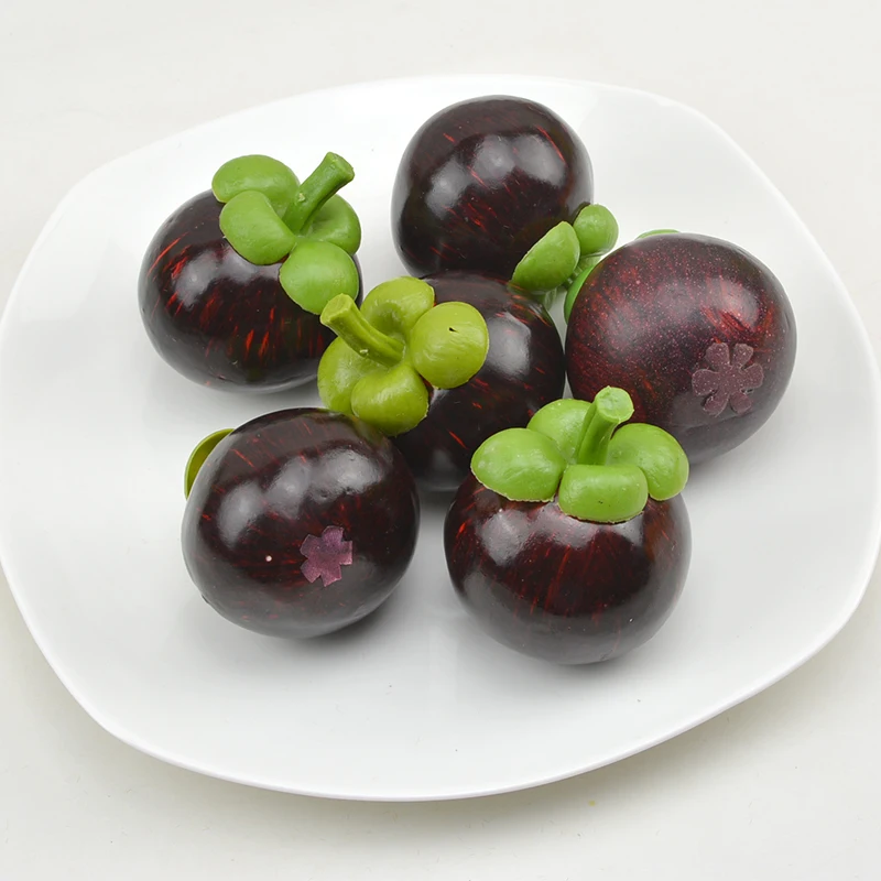 Mangosteen mangosteen fake fruit model set kitchen cabinet furniture at home decoration props
Mangosteen mangosteen fake fruit model set kitchen cabinet furniture at home decoration props