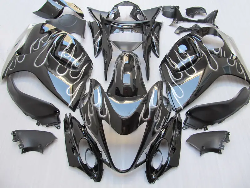100%Fit injection Fairing kits For SUZUKI Hayabsa GSXR1300 2008 2009 GSX-R1300 GSXR 1300 08 09 Fairings silver flame black #22RR
100%Fit injection Fairing kits For SUZUKI Hayabsa GSXR1300 2008 2009 GSX-R1300 GSXR 1300 08 09 Fairings silver flame black #22RR