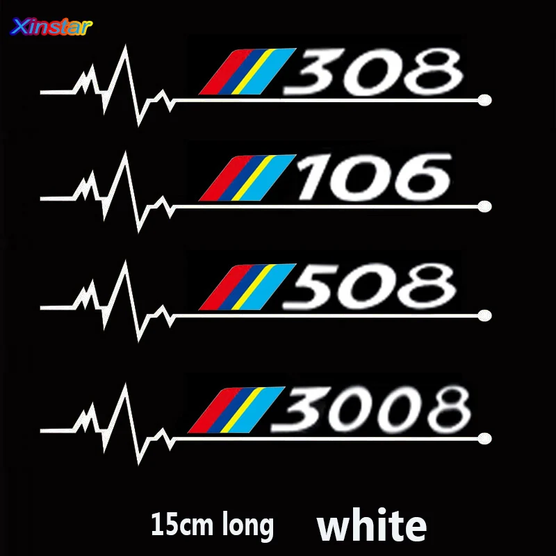 1PC car body sticker for Peugeot 106 108 206 208 306 308 508 2008 3008 Car Accessories
1PC car body sticker for Peugeot 106 108 206 208 306 308 508 2008 3008 Car Accessories