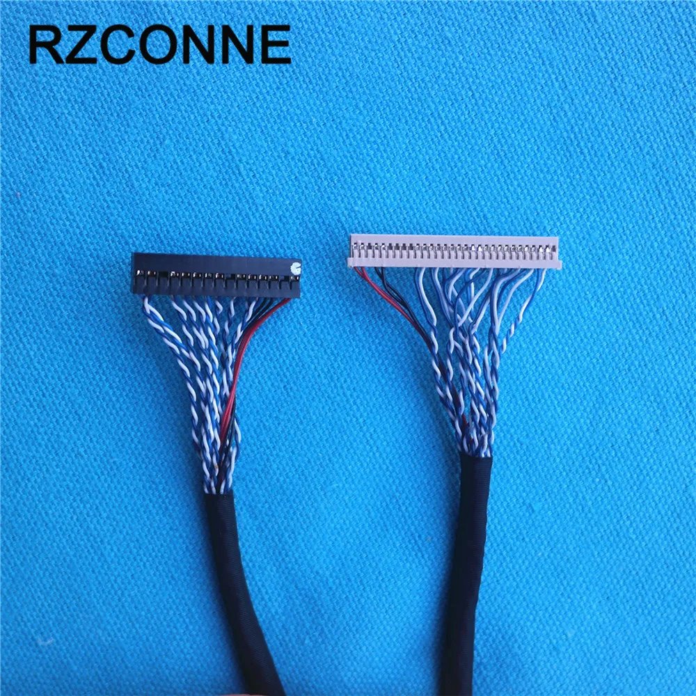 2 шт./лот кабель LVDS канала 8 бит 1 25 шаг для 1280x1024 ЖК экрана L170E1 ITSX94 ITSX98E| |