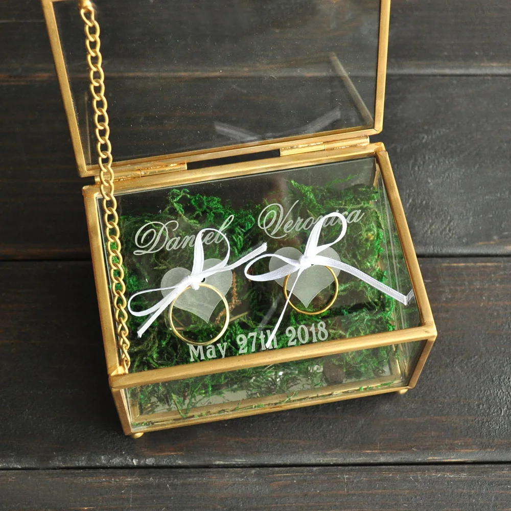 Personalized Glass Ring Box, Glass Ring Holder, Glass Ring Bearer Box, Personalized Box, Wedding Decor Customized Wedding Gifts
Personalized Glass Ring Box, Glass Ring Holder, Glass Ring Bearer Box, Personalized Box, Wedding Decor Customized Wedding Gifts