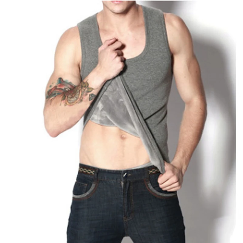 Men's Plus thick velvet Tank Tops Fashion 100% Cotton Brand Sleeveless Undershirts For Male Bodybuilding Tank Tops White Casual
Men's Plus thick velvet Tank Tops Fashion 100% Cotton Brand Sleeveless Undershirts For Male Bodybuilding Tank Tops White Casual