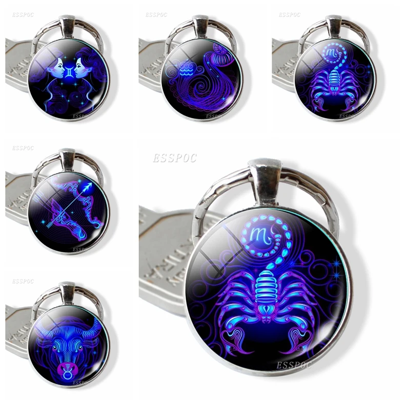 Car Keychain Leo Virgo 12 Constellation Keychains Glass Cabochon Pendant Constellation Key Rings Silver Plated Bag Keychains
Car Keychain Leo Virgo 12 Constellation Keychains Glass Cabochon Pendant Constellation Key Rings Silver Plated Bag Keychains