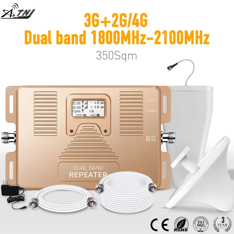 Full Smart!DUAL BAND LCD display speed 2g+3g+4g1800/210MHhz mobile signal booster cellular cell phone signal repeater amplifier
Full Smart!DUAL BAND LCD display speed 2g+3g+4g1800/210MHhz mobile signal booster cellular cell phone signal repeater amplifier