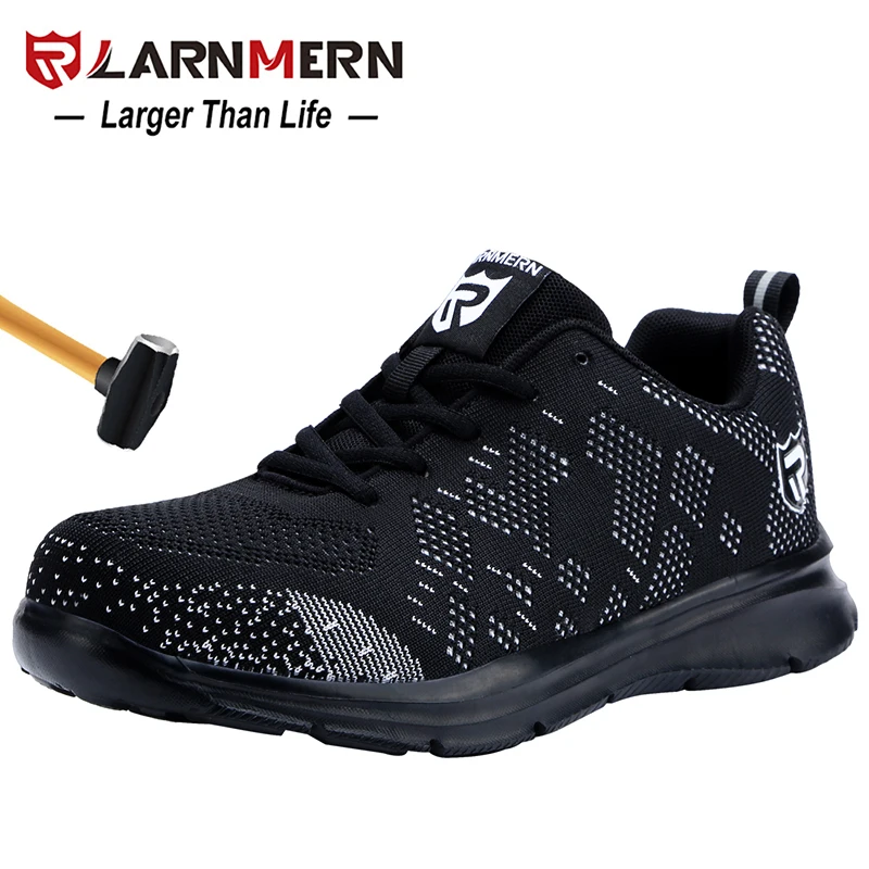 LARNMERN Steel Toe Safety shoes Work Shoes Mens Lightweight Breathable Anti-smashing puncture Reflective Casual Sneaker shoes
LARNMERN Steel Toe Safety shoes Work Shoes Mens Lightweight Breathable Anti-smashing puncture Reflective Casual Sneaker shoes