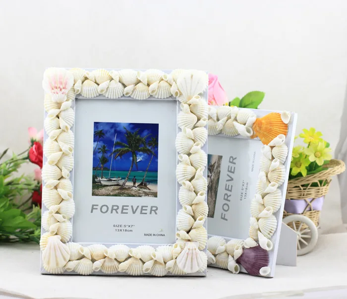 (Pack/2 Units) Natural Hand-made Ocean Decor Shell Picture Display Frameing For Personalized Gifts YSPF-013
(Pack/2 Units) Natural Hand-made Ocean Decor Shell Picture Display Frameing For Personalized Gifts YSPF-013