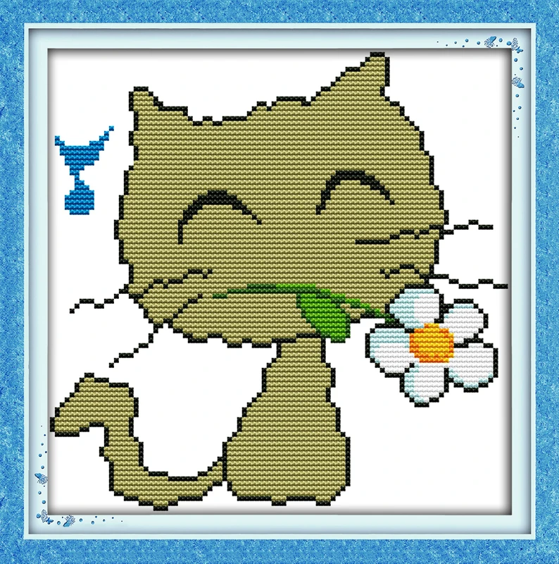 Набор для вышивки крестиком Happy cat 14ct 11ct холсты стежков с принтом Сделай Сам Рукоделие плюс
Набор для вышивки крестиком Happy cat 14ct 11ct холсты стежков с принтом Сделай Сам Рукоделие плюс