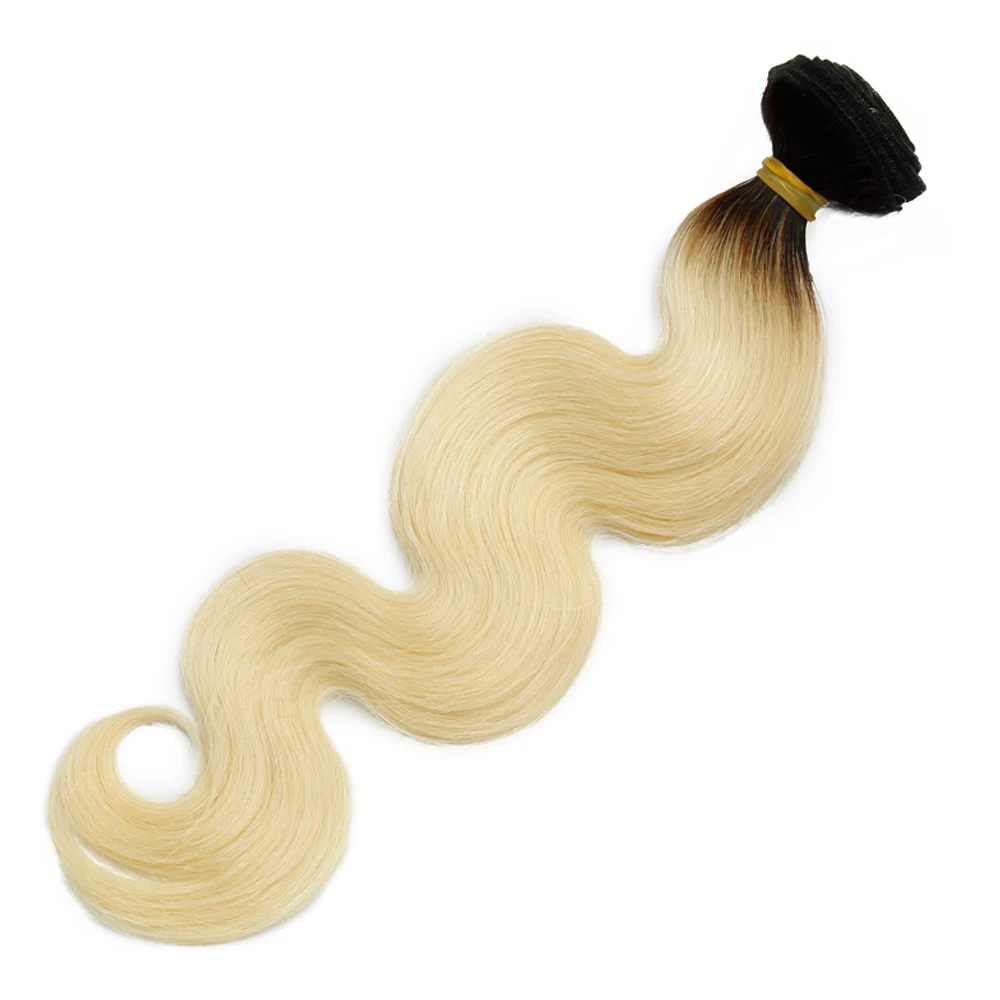 Alibd #1B/613 волнистые человеческие волосы светлый цвет пряди индийские натуральные