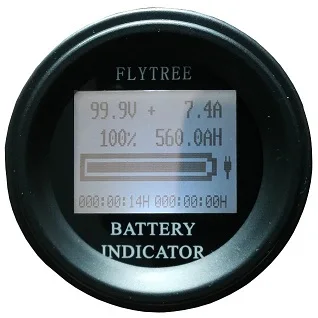 Круглый кулометр литий-ионный LiFePO4 аккумулятор с реальной емкостью 100 в 200 А