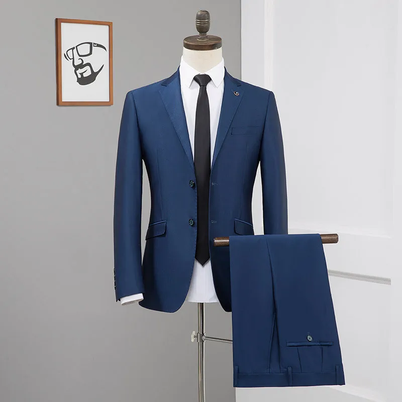 Мужской костюм Новинка весна-осень мужской костюм из двух предметов (пиджак + брюки) мужской деловой Повседневный приталенный костюм делово...
Мужской костюм Новинка весна-осень мужской костюм из двух предметов (пиджак + брюки) мужской деловой Повседневный приталенный костюм делово...