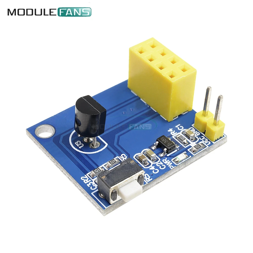 Модуль датчика температуры и влажности ESP8266 модуль ESP01 DS18B20 Wi Fi NodeMCU для Arduino умный