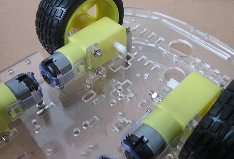 AEAK 4WD умный робот комплекты шасси автомобиля для arduino с датчиком скорости