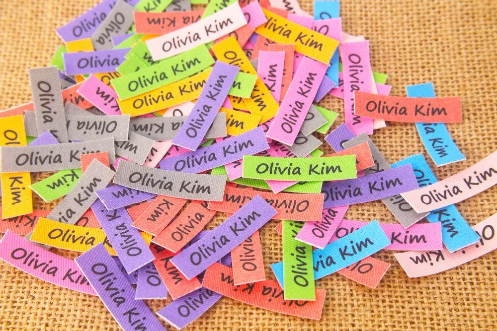 160 custom labels, custom clothing labels, name labels, ironing labels, Custom color (TB295)
160 custom labels, custom clothing labels, name labels, ironing labels, Custom color (TB295)