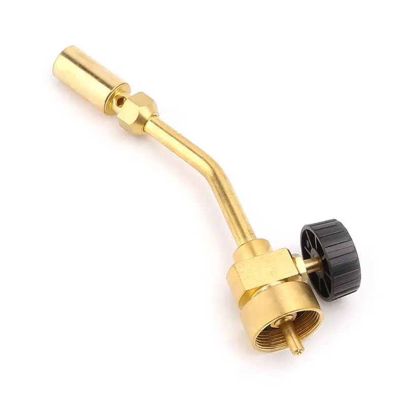 MAPP Gas Turbo Torch Brazing Gun Super Propane Gas Welding Plumbing CGA600 Connection
MAPP Gas Turbo Torch Brazing Gun Super Propane Gas Welding Plumbing CGA600 Connection