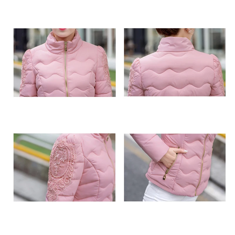 Nice Fashion Women Winter Jackek Female Candy Color Embroidery Plus Size 2Xl Coat Short Parka Stand Color Slim Jaqueta Feminina
Nice Fashion Women Winter Jackek Female Candy Color Embroidery Plus Size 2Xl Coat Short Parka Stand Color Slim Jaqueta Feminina