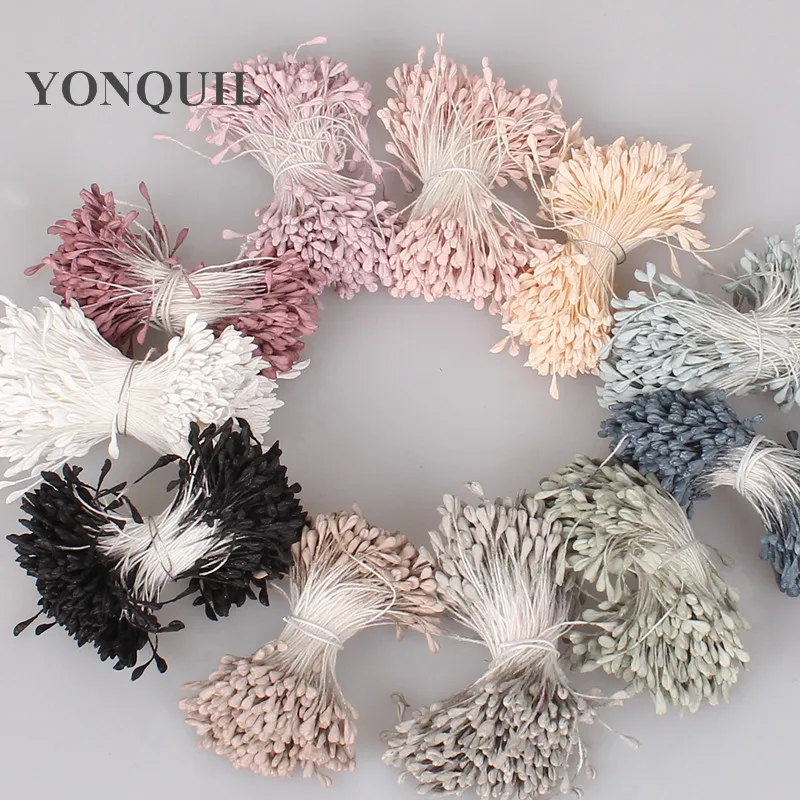 900PCS 60MM Matte Double Heads Mini Flower Stamen Pistil Wedding Decoration DIY Artificial Pearl Cards Cakes Flowers Accessories
900PCS 60MM Matte Double Heads Mini Flower Stamen Pistil Wedding Decoration DIY Artificial Pearl Cards Cakes Flowers Accessories