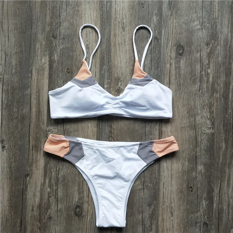 2018 New Patchwork Bikini Set Swimsuit Bathing Suit Swimwear Beachwear Summer Style |