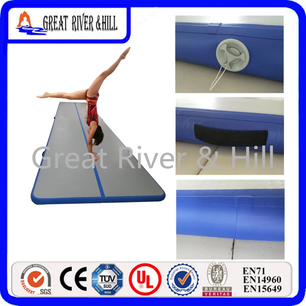 Great River Hill Inflatable air track for shool / club / home use with gymnastics training
Great River Hill Inflatable air track for shool / club / home use with gymnastics training