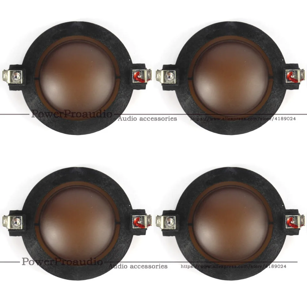 4pcs / Lot neodymium speaker diaphragm DE400 replacement tweeter 44mm voice coil for professional audio
4pcs / Lot neodymium speaker diaphragm DE400 replacement tweeter 44mm voice coil for professional audio