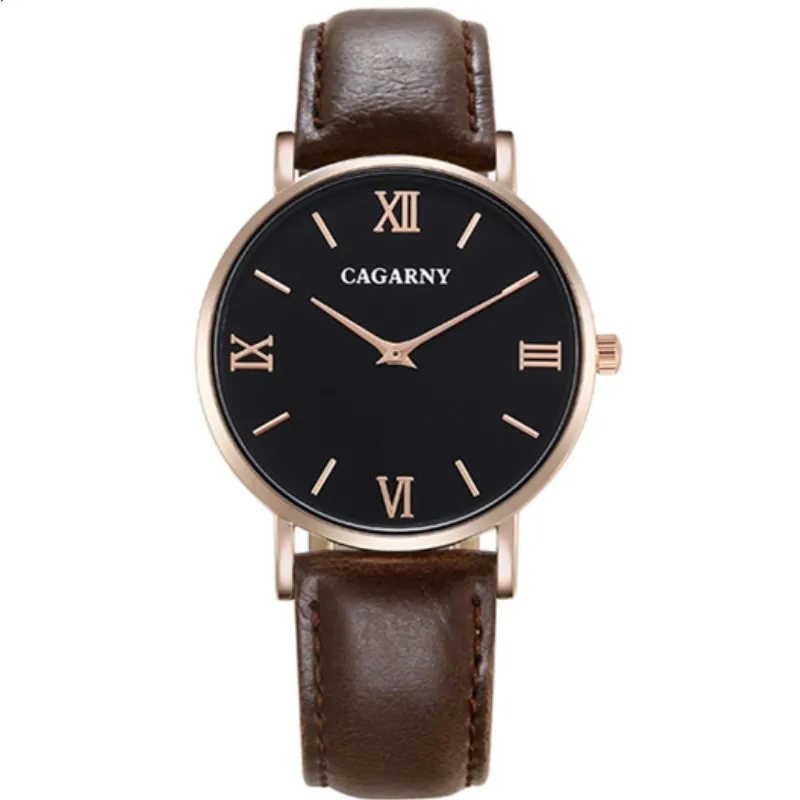 CAGARNY Watches Brand Belt Watch Men Gold Watches Genuine Leather Watchbands Retro Wristwatch Mens Hands Waterproof Men Watches
CAGARNY Watches Brand Belt Watch Men Gold Watches Genuine Leather Watchbands Retro Wristwatch Mens Hands Waterproof Men Watches
