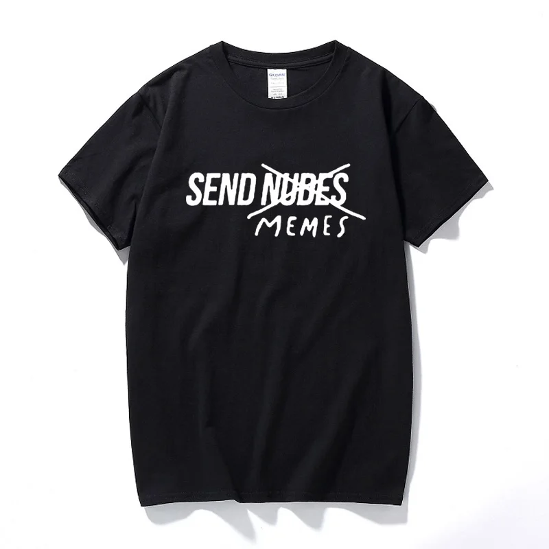 Send Memes T-shirt Unisex Streetwear Cotton Short Sleeve T shirt Funny Letters Send Nude Tshirt Summer Camisetas Hombre Tops
Send Memes T-shirt Unisex Streetwear Cotton Short Sleeve T shirt Funny Letters Send Nude Tshirt Summer Camisetas Hombre Tops