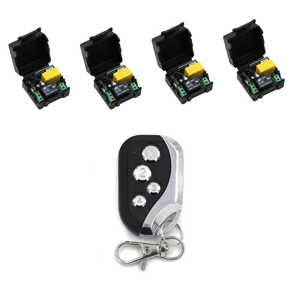 220V AC 1CH Mini Wireless Remote Control Switch 10A Relay Small Receiver Light Lamp LED Bulb Remote Lighting Switch 315 /433MHZ
220V AC 1CH Mini Wireless Remote Control Switch 10A Relay Small Receiver Light Lamp LED Bulb Remote Lighting Switch 315 /433MHZ