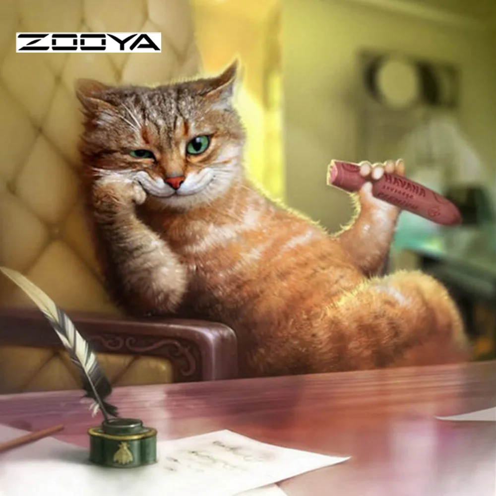 DIY Square Full Diamond Embroidery Cat Eat Sausage Thinking Diamond Mosaic Rhinestones Pasted Painting Set Home Decoration F692
DIY Square Full Diamond Embroidery Cat Eat Sausage Thinking Diamond Mosaic Rhinestones Pasted Painting Set Home Decoration F692