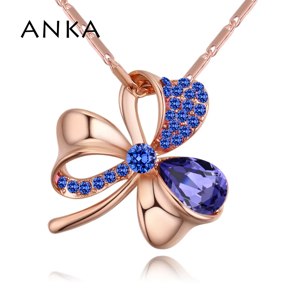 ANKA Fashion Flower Clover Crystal Pendants With Chain Necklace Pendants For Great Woman Jewelry Crystals from Austria #130679
ANKA Fashion Flower Clover Crystal Pendants With Chain Necklace Pendants For Great Woman Jewelry Crystals from Austria #130679