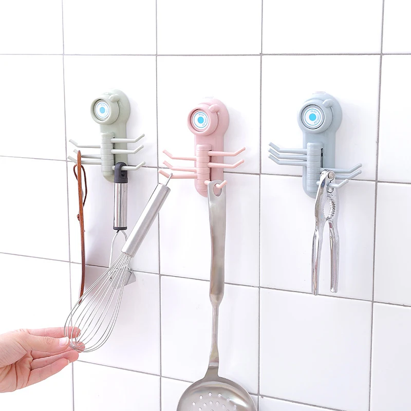 Adjustable Wall Vacuum Hook Bathroom Kitchen Organizer Storage Hook Plastic Rotating 6 Hanger Hook JJJSN11151
Adjustable Wall Vacuum Hook Bathroom Kitchen Organizer Storage Hook Plastic Rotating 6 Hanger Hook JJJSN11151