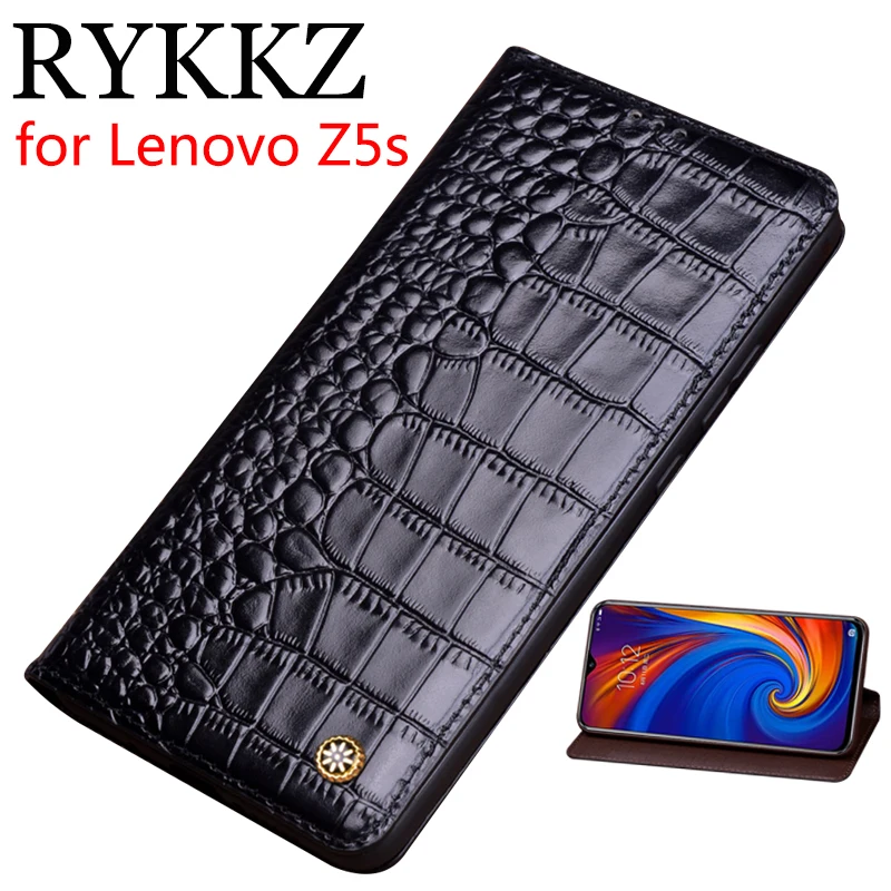 RYKKZ Genuine Leather Flip Case For Lenovo Z5s Cover Magnetic case For Lenovo Z5s L78071 Cases Leather Cover Phone Cases Fundas
RYKKZ Genuine Leather Flip Case For Lenovo Z5s Cover Magnetic case For Lenovo Z5s L78071 Cases Leather Cover Phone Cases Fundas