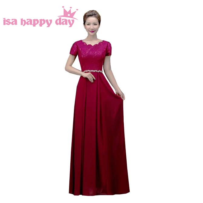 ivory dark red beaded elegant bridesmaid gown new arrival 2020 plus size bridesmaids party occasion dresses with sleeve H3118
ivory dark red beaded elegant bridesmaid gown new arrival 2020 plus size bridesmaids party occasion dresses with sleeve H3118