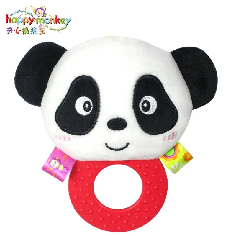 Happy Monkey 3pcs/lot baby BB sounds rattle hand holding teether rattles baby bells 0-1 plush toys animal rattles random send
Happy Monkey 3pcs/lot baby BB sounds rattle hand holding teether rattles baby bells 0-1 plush toys animal rattles random send
