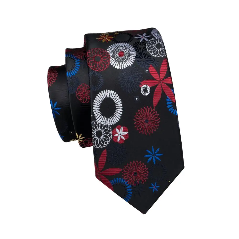LS-1685 Barry.Wang New Men`s Silk Tie Set Gravata Black Floral Necktie Hanky Cufflink Tie For Men Wedding Business Free Shipping
LS-1685 Barry.Wang New Men`s Silk Tie Set Gravata Black Floral Necktie Hanky Cufflink Tie For Men Wedding Business Free Shipping