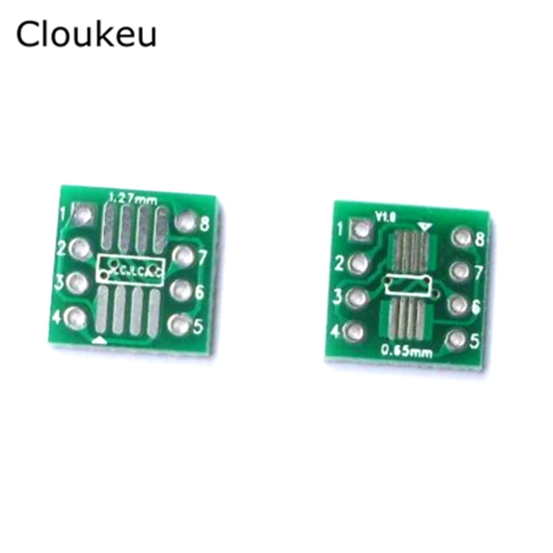20Pcs Adapter plate SOP8 SSOP8 TSSOP8 SOP conversion DIP conversion board 0.65/1.27mm
20Pcs Adapter plate SOP8 SSOP8 TSSOP8 SOP conversion DIP conversion board 0.65/1.27mm