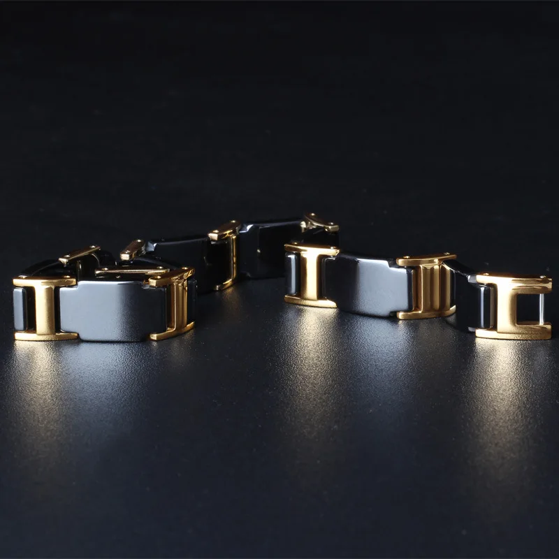 Accessories for Fashion European and American Titanium Steel Stainless Steel Ceramic Bracelet Plated Gold Hot Pin
Accessories for Fashion European and American Titanium Steel Stainless Steel Ceramic Bracelet Plated Gold Hot Pin