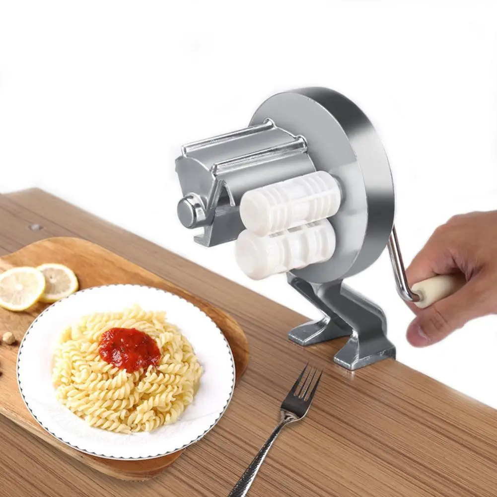 Aluminium Alloy Fresh Pasta Maker Roller Machine Household Split Type Hand Crank Cutter For Spaghetti Noodle Fettuccine | Дом и сад