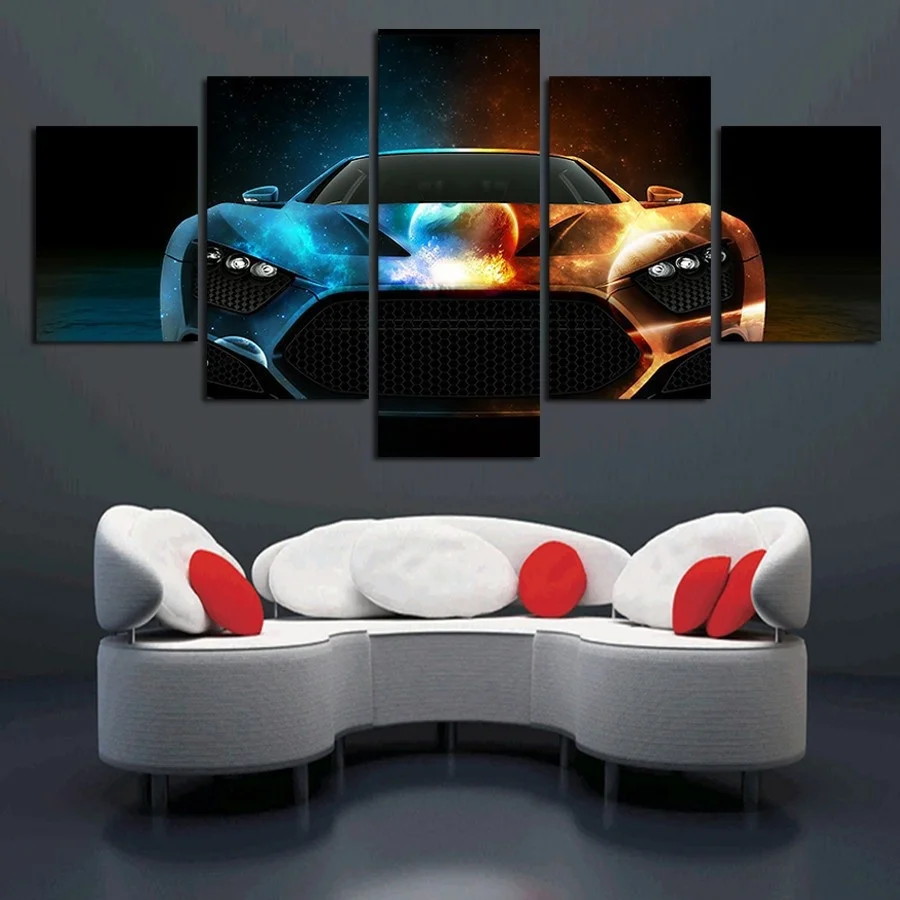 5 Pcs Color Sports Car Wall Art Painting Home Decoration Living Room Canvas Print Painting on Canvas Wall Picture
5 Pcs Color Sports Car Wall Art Painting Home Decoration Living Room Canvas Print Painting on Canvas Wall Picture