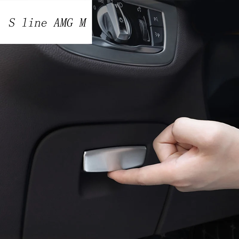 Car Styling Copilot Glove box handle decoration cover Sticker trim For BMW 5 series 528li 530li g38 Interior Auto accessories
Car Styling Copilot Glove box handle decoration cover Sticker trim For BMW 5 series 528li 530li g38 Interior Auto accessories
