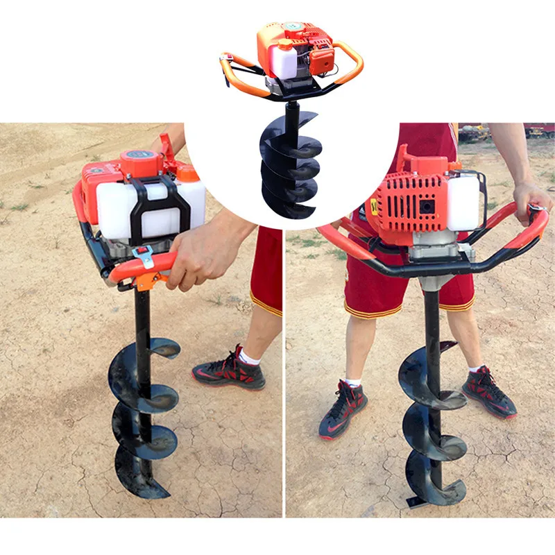 52CC Ground Drill Earth Auger Hole Digger Garden Tool Planting Machine Farm Auger Agricultural Drill Cultivator 150 200mm Drill
52CC Ground Drill Earth Auger Hole Digger Garden Tool Planting Machine Farm Auger Agricultural Drill Cultivator 150 200mm Drill