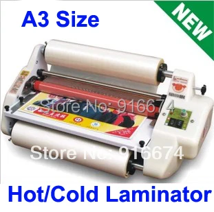 

Fast Free Shipping NEW HOT A3 Hot Cold Roll Laminator Pouch Laminating Machine 13" Four roller
