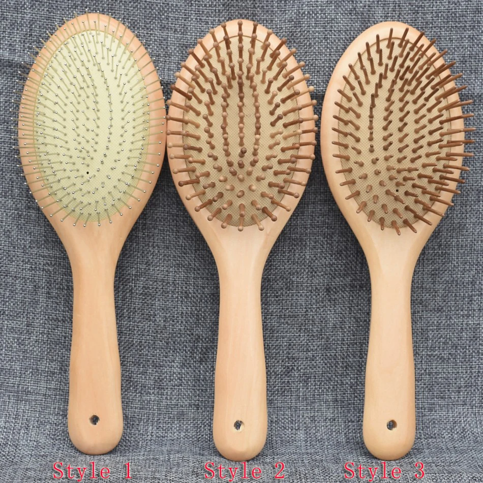 Wooden Comb Anti-static Wood Paddle Air bag comb Hairbrush High Quality Massage Hair brush J21
Wooden Comb Anti-static Wood Paddle Air bag comb Hairbrush High Quality Massage Hair brush J21