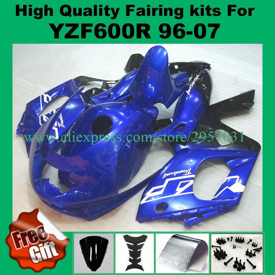 Free screws+gifts For YAMAHA YZF600R 96-07 YZF 600R 600 All Blue 96 97 98 99 00 01 02 03 04 05 06 07 Fairing
Free screws+gifts For YAMAHA YZF600R 96-07 YZF 600R 600 All Blue 96 97 98 99 00 01 02 03 04 05 06 07 Fairing