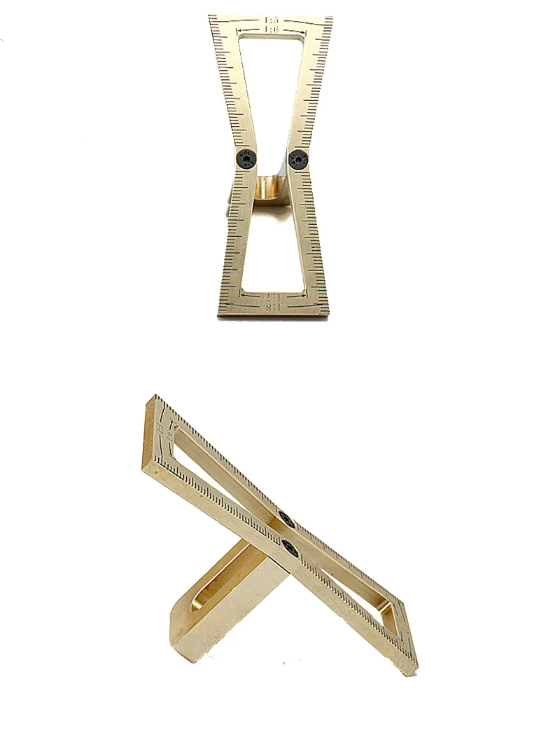 Woodworking Tools for Carpenter Copper Hand Cut Wood Joints Gauge Dovetail Marker Guide Measuring Tool 
Woodworking Tools for Carpenter Copper Hand Cut Wood Joints Gauge Dovetail Marker Guide Measuring Tool