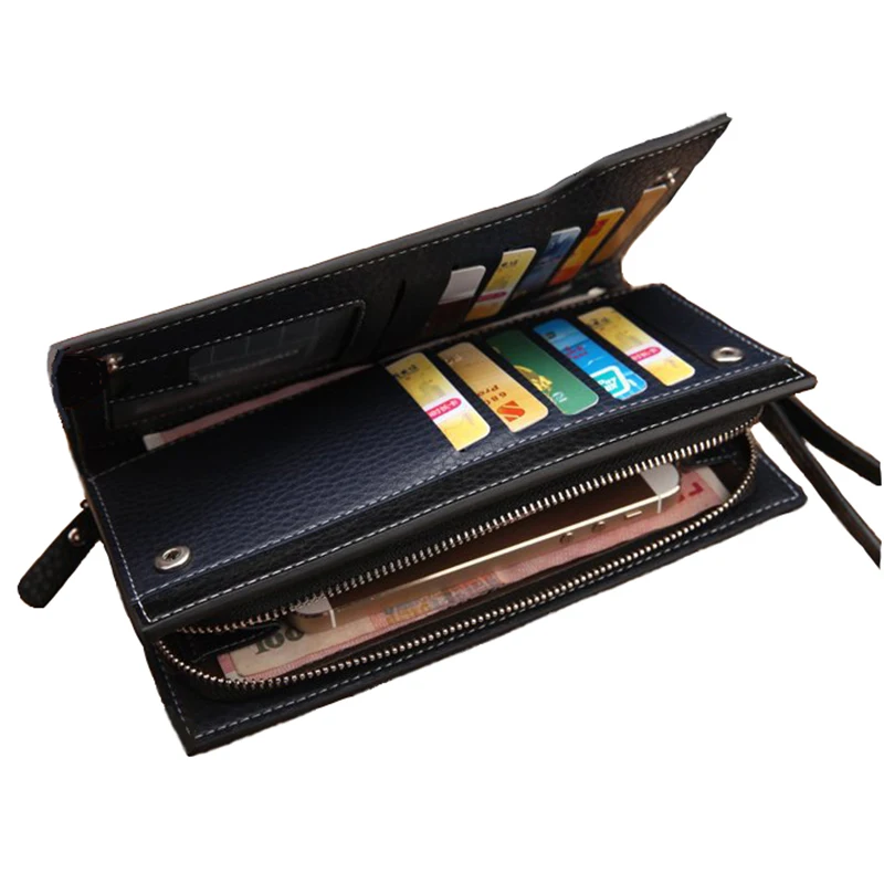 Under Nineteen 2019 Fashion Purse For Men Card holder Leather Wallet men Long Design Quality Zipper Multi-function Coin Purse
Under Nineteen 2019 Fashion Purse For Men Card holder Leather Wallet men Long Design Quality Zipper Multi-function Coin Purse