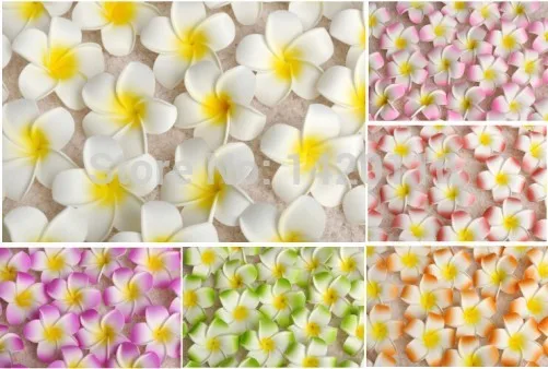 100PCS 7cm Wholesale Plumeria Hawaiian Foam Frangipani Flower For Wedding Party Hair Clip Flower bouquet Decoration
100PCS 7cm Wholesale Plumeria Hawaiian Foam Frangipani Flower For Wedding Party Hair Clip Flower bouquet Decoration