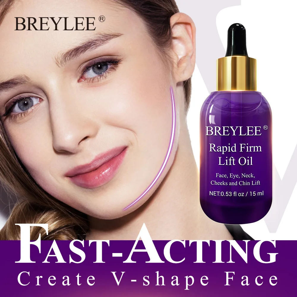 BREYLEE Essential Oils Rapid Firming Lifting Face Essence Oil Massage Anti Wrinkle Anti-Aging Powerful V Shape Facial Skin Care
BREYLEE Essential Oils Rapid Firming Lifting Face Essence Oil Massage Anti Wrinkle Anti-Aging Powerful V Shape Facial Skin Care