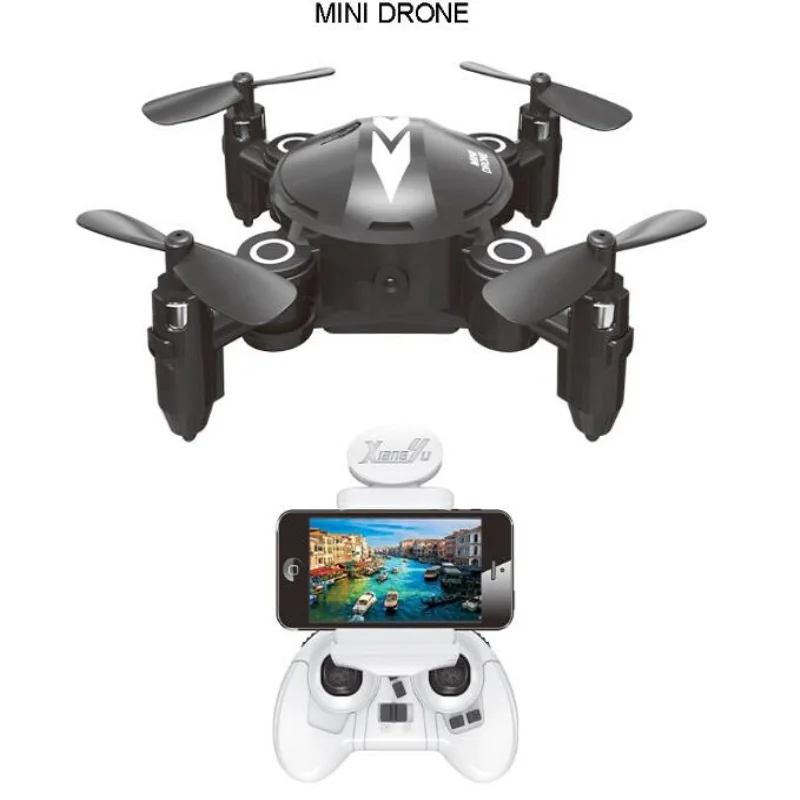 remote control Drone New Mini Foldable WIFI FPV 6Axis with 0.3MP WIFI camera RC quadcopter 2.4G 4CH Altitude Hold RTF
remote control Drone New Mini Foldable WIFI FPV 6Axis with 0.3MP WIFI camera RC quadcopter 2.4G 4CH Altitude Hold RTF