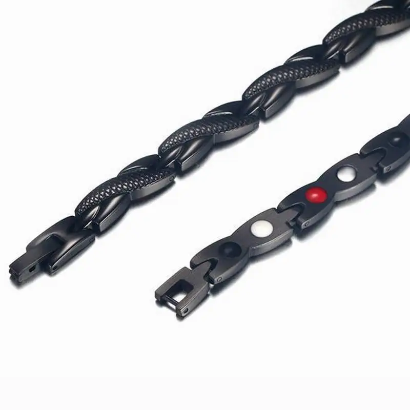 Black Stainless Steel Germanium Magnetic Necklace For Boys Men Male Infrared Stone Energy Healing Jewelry Gift
Black Stainless Steel Germanium Magnetic Necklace For Boys Men Male Infrared Stone Energy Healing Jewelry Gift